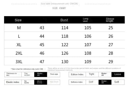 Fashionable Cartoon Printed Short-sleeved Shirt Skirt for Women in Summer Loose Dress