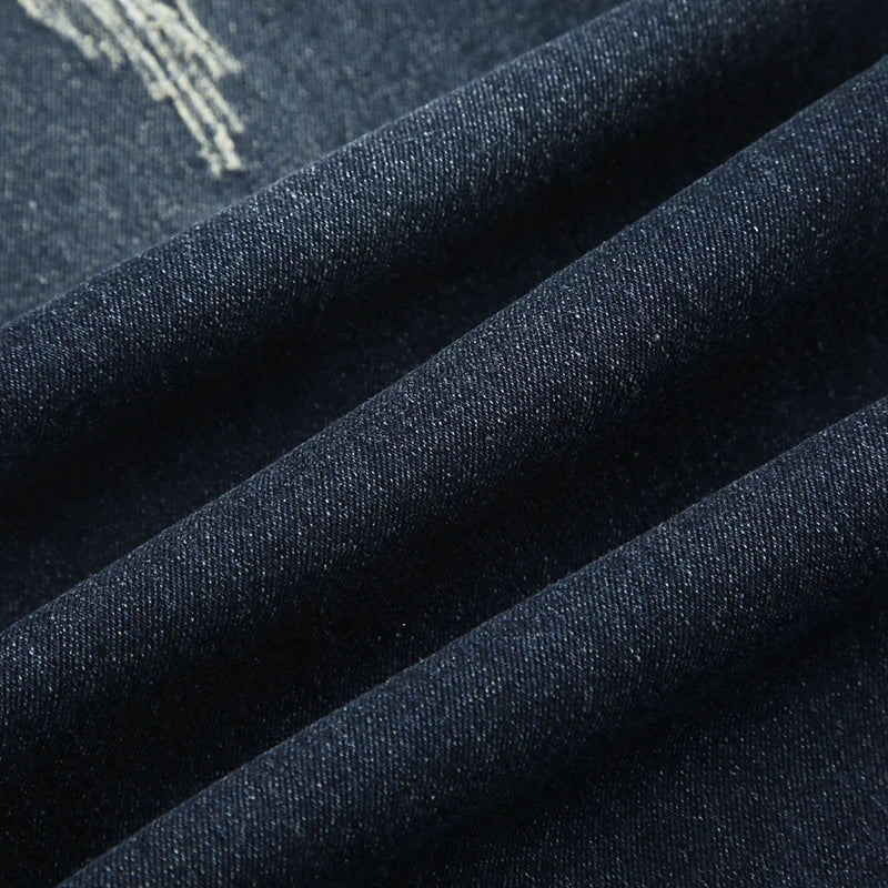 Weekeep Streetwear Low Rise Flared Jeans y2k Vintage Slim-fitting All-match Blue Denim Pants 2000s Casual Women's Jeans Harajuku