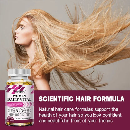 Women's Multivitamin Capsules, Repair Skin, Promote Liver Health, Improve Anemia and Vitamin Deficiency, Boost Energy