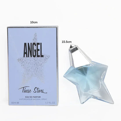 50ML Angel Eau De Parfum Refillable Spray Standing Star New Pheromone Elegant Charm Fresh Natural Vitality Perfume Spray - Badiee Stylez