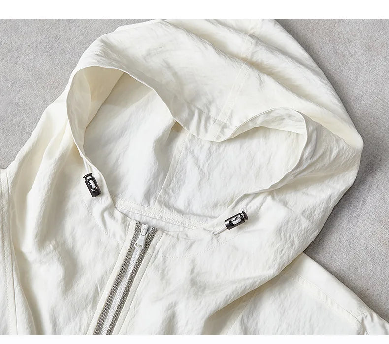 Women's Spring Summer New Hooded suit Casual Sports Fashion Chain Cardigan with Trousers Two-piece Set Badiee Stylez