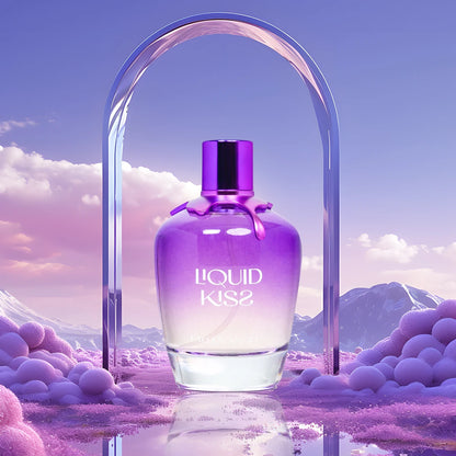 LIQUID KISS Eau De Parfum Spray for Women Floral Fruity Notes Sweet Fragrance for Ladies 3.4 Ounce FALLEN ANGEL Perfumes Badiee Stylez