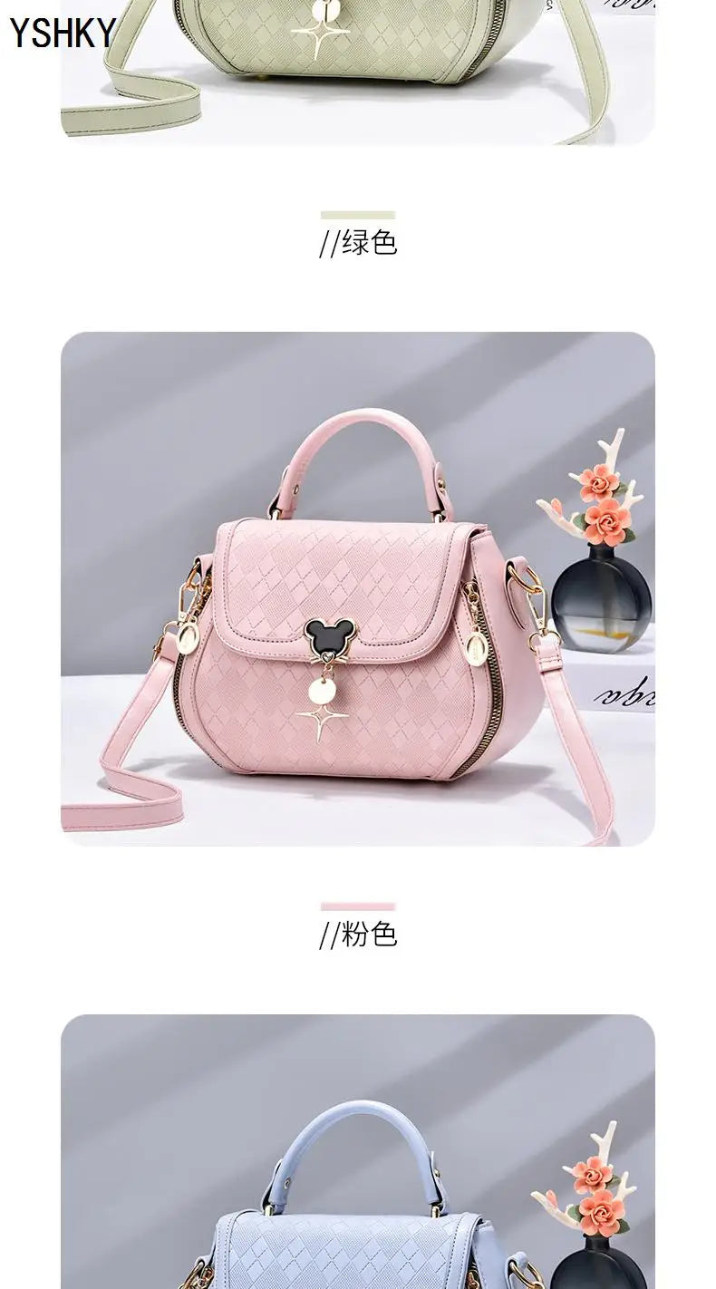 Women tote handbag bag  for women shoulder bag  sac a main femme luxury designer Genuine leather women's bag Bow Bucket bag Badiee Stylez