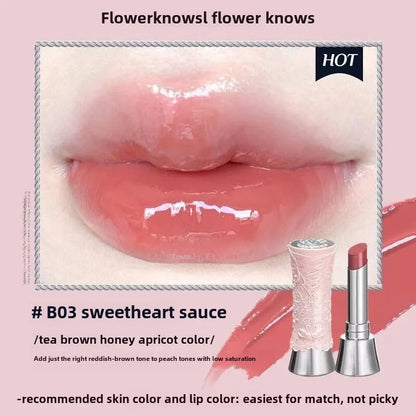 Flower Knows Makeup Sets Swan Ballet Series Gift Box Lipstick Blush Eyeshadow Palette Handheld Mirror Makeup Gift Box