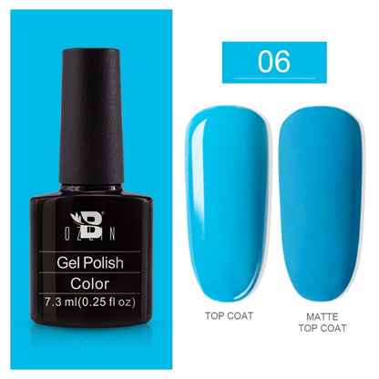 AWStorG15ml 2 IN 1 Crystal Top Coat Transparent Soak Off UV LED Nails Art Manicure Gel Nail Polish Varnishes Primer Function Gel RAR 06