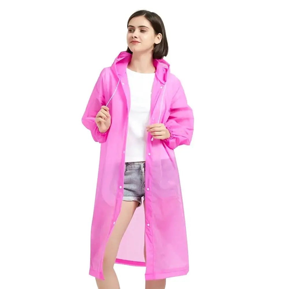 EVA Rain Coat New Full Body Thickening Adult Raincoat Waterproof Convenient Reusable Poncho Outdoor