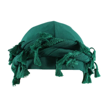 Babalet Halo Turban for Men Women Satin Lined Durag Head Wraps Skull Cap Pre-Tied Tassels Braid Beanie Vintage Twist Bonnet Badiee Stylez