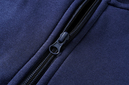 Vintage Letter Embroidery Sweatshirt Women Zipper Lapel Collar Long Sleeve Sweatshirts Autumn Streetwear Fashion Sport Pullovers