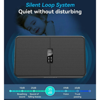 POWET Vibration Plate Exercise Machine for Weight Loss, Woukout & Lymphatic Drainage – Whole Body Vibrating