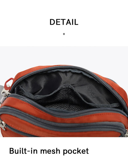 Fouvor Women Shoulder Bag Trend 2025 Nylon Small Crossbody Bag Fashion Sports Waterproof High End Messenger Bags Ladies 2587-19