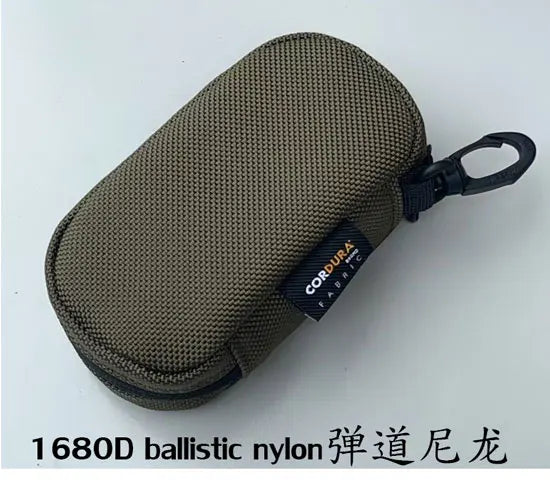 2024 Waterproof Key Bag Nylon Cloth Small Wallet Casual Key Pouch Durable Mini Case Fashion Key Organizer Coin Purse Men Wallet