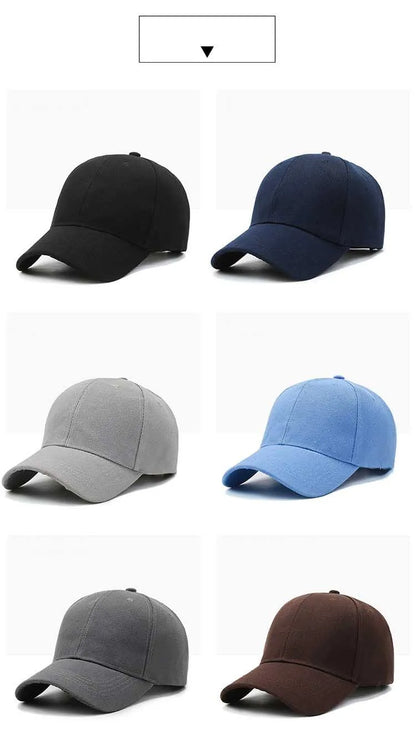 Unisex Cap Casual Plain Baseball Cap Adjustable Snapback Hats For Women Men Hip Hop Cap Street Dad Hat Badiee Stylez