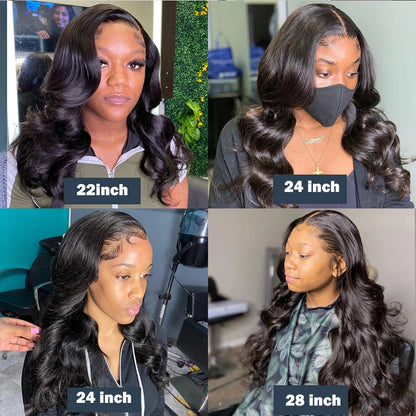 Glueless Wig Human Hair Ready To wear Pre Cut Pre Plucked 4x4 5x5 Hd Transparent Body Wave Lace Closure Wig Brazilian Wigs