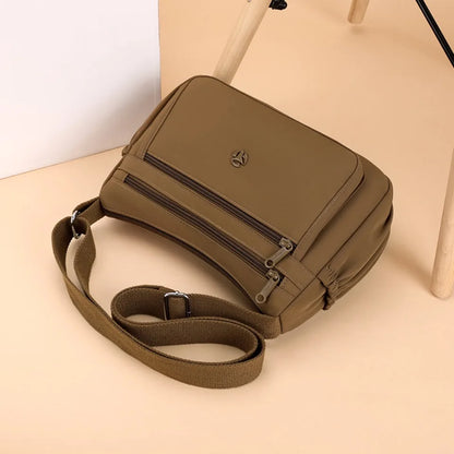 Just Hold A Lot Waterproof Nylon Shoulder Crossbody Bags for Women Messenger Travel Daily Use Bags Suitable for Mothers Shopping