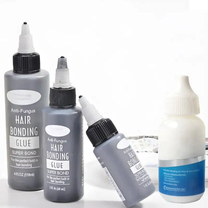 Hair Replacement Adhesive Invisible Wig Bonding Glue Strong Hold Glue Wig Adhesive Glue for Lace Hairpiece, Wigs & Toupee