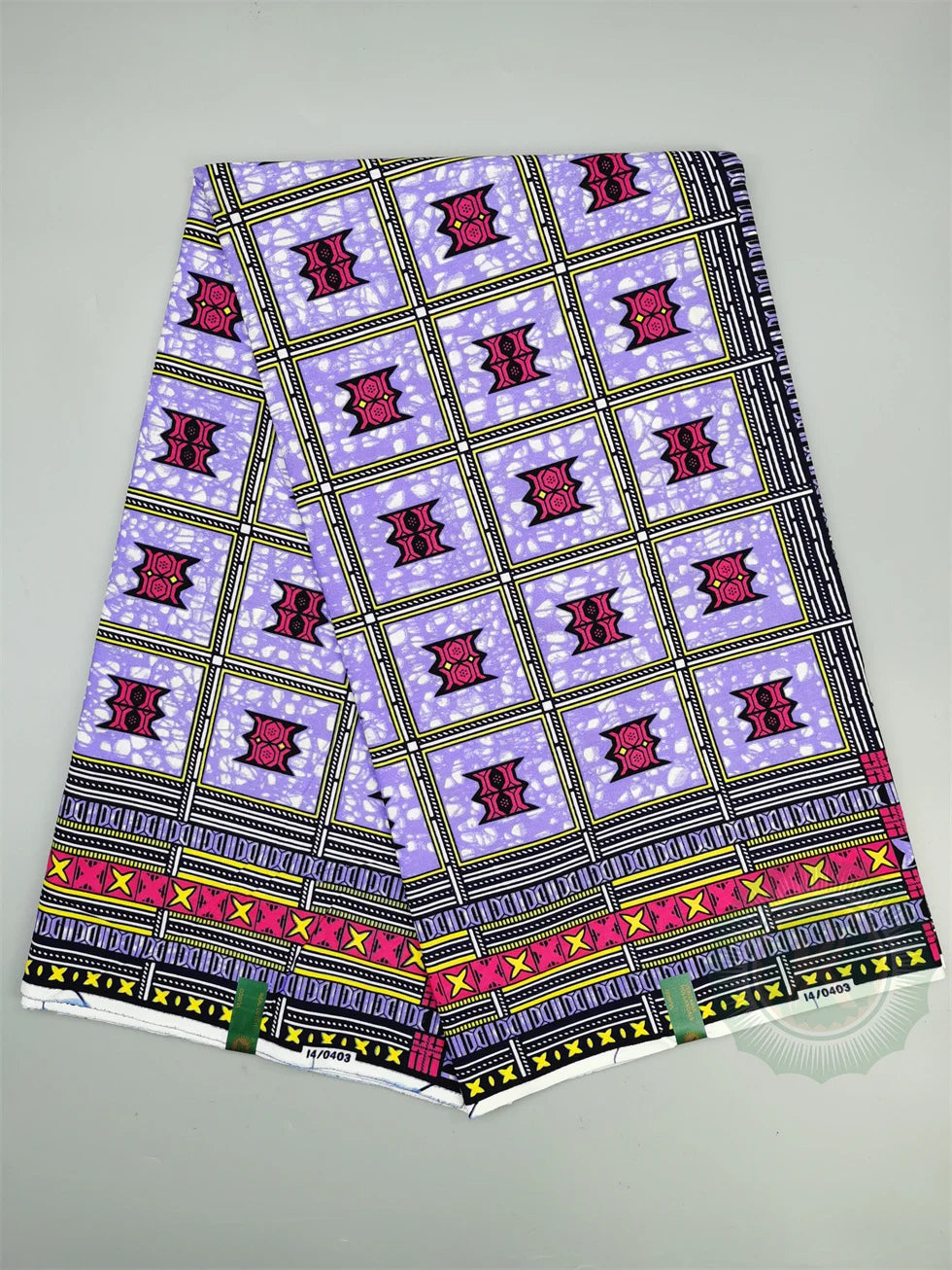 Classical Veritable Wax Guaranteed Real wax print fabric dutch hollandais pagne africa Dress 100% cotton 6yards Light Pink 6Yards 950g