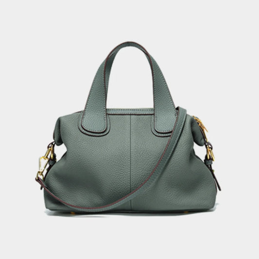 Hifashion 100% Cowhide Genuine Leather Handbags For Women 2025 Trend Designer Wide Strap Pillow Ladies Shoulder Crossbody Bags