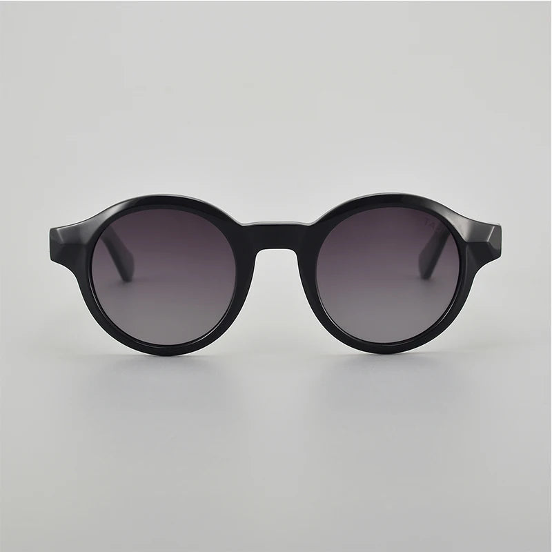 TAG Hezekiah luxury Brand vintage Polarized Sunglasses Men Women Retro round Driving Sun glasses Fashion UV400 acetate Sunglass