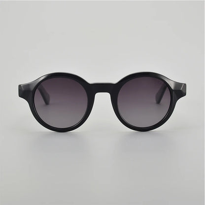 TAG Hezekiah luxury Brand vintage Polarized Sunglasses Men Women Retro round Driving Sun glasses Fashion UV400 acetate Sunglass