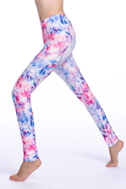 Women Leggings High Waist Cartoon Comic Beauty Print Trousers Soft Female Casual Elastic Pant