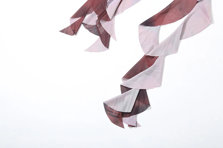 Nibber Sweet 2025 Summer Sisters Party Gradient Retro Ruffles Gentle Sexy Hot Cool Cool Women'S Thin Mini Tassel Sling Dress