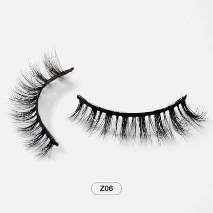 Dropshiping Makeup Mink Lashes Fluffy Soft Full Fake Eyelashes Natural False Eyelashes Wispy Lash Extension Z06 CHINA
