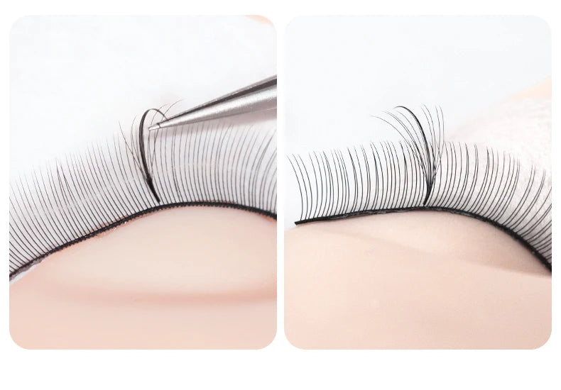 SONG LASHES High quality Professional Premade Lashes 5D 9D Wispy Lashes eyelashes extensions