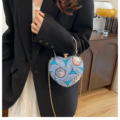 Luxury Gold Clutch Bags for Women 2025 Party Bags Evening Purse Designer Crossbody Bag New in Handbag Ladies hand bag sac femme