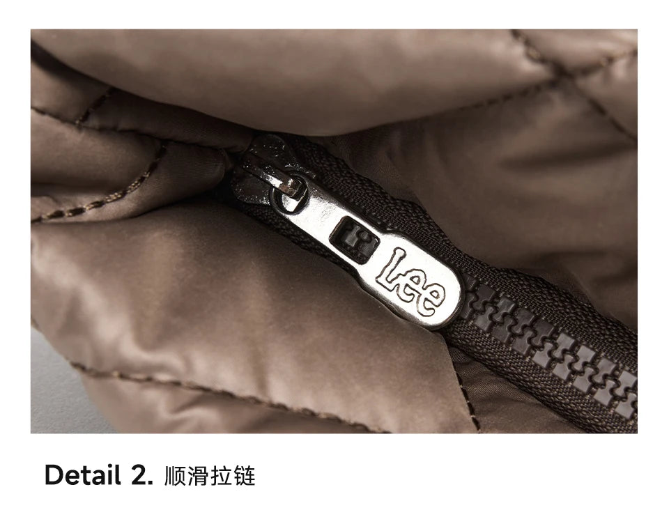 LEE Large Soft Puffer Bag Women Big Size College Students Laptop Book Quilted Tote Bag Lady Down-filled Shopping School Bags