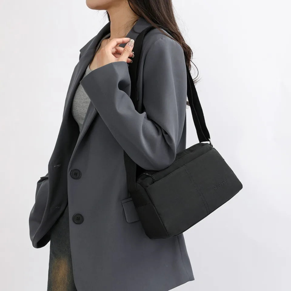 Four Layers Pockets Nylon Purses and Handbags Women Shoulder Bag Luxury Handbags Women Bags Designer Crossbody Bags for Women