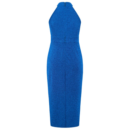 VigoCasey 2025 Female Sleeveless Evening Party Dress Women Summer Solid Bodycon Dress Sexy Lady Stand-up Collar Tight Dresses