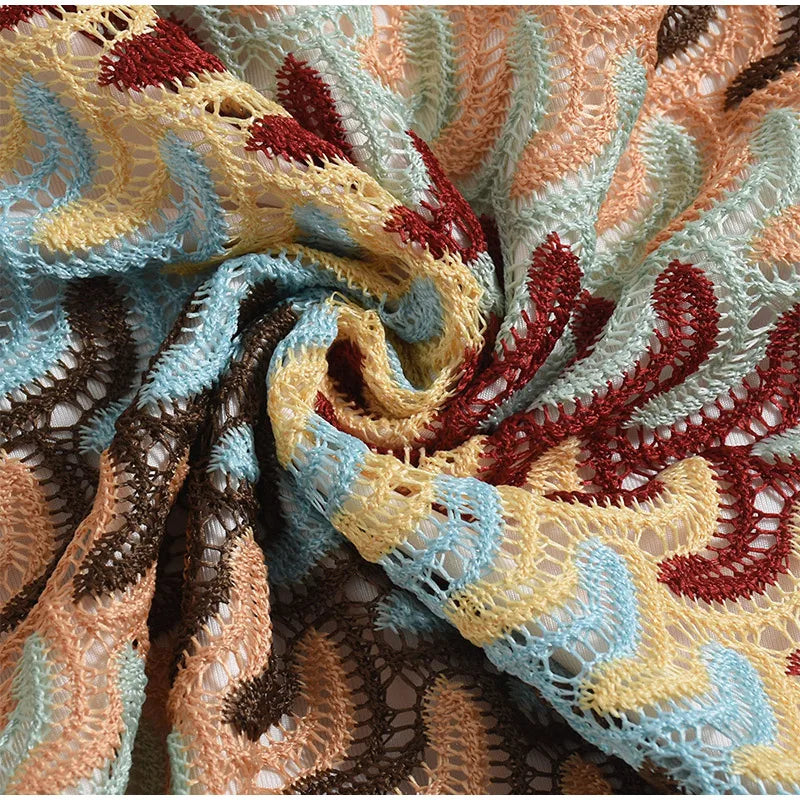 Rainbow Knitted Single Shoulder Mini Dress Women Sexy Sleeveless Waist Hugging Tight Short Dresses 2025 New Summer Party Vestido