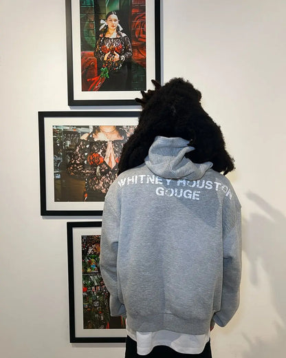 New Gothic Harajuku women sportswear trend printed hoodie y2k top new street clothing men and women zippered hooded