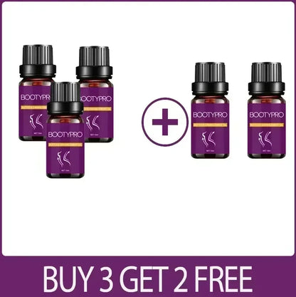 Sexy Hip Buttock Butt Enlargement Oil Cream Butt Lift 100% Effective Big Ass Essential Oil Firming Hip Shaping Massage Body Care 5PCS