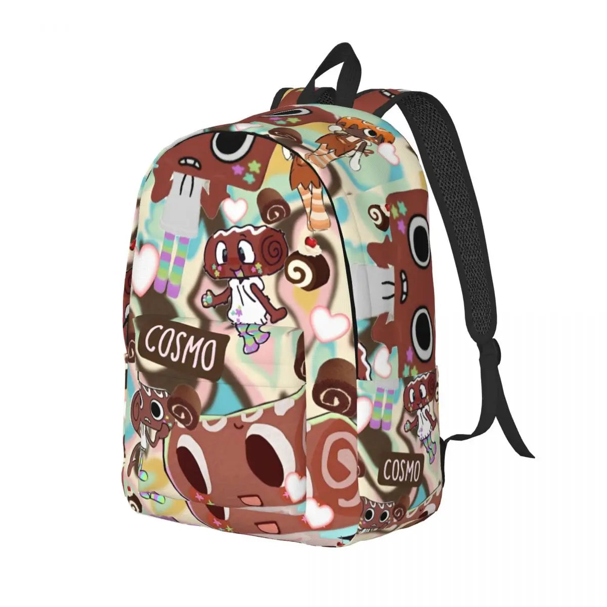 Dandys World Cool Backpack Lightweight High School Hiking Travel Game Logo Daypack for Men Women Laptop Computer Shoulder Bag 5