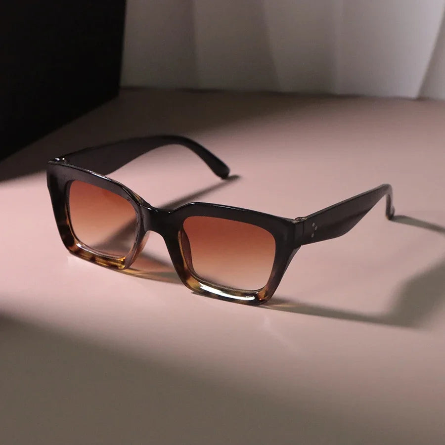 Retro Square Sunglasses Women Men Designer Vintage Sun Glasses Female Male Fashion Mirror Punk Outdoor Shades Oculos De Sol