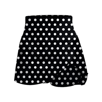 12 Colour Leopard Print Butt Lifting Skorts Casual Summer Workout High Waist Shorts Women's Clothing