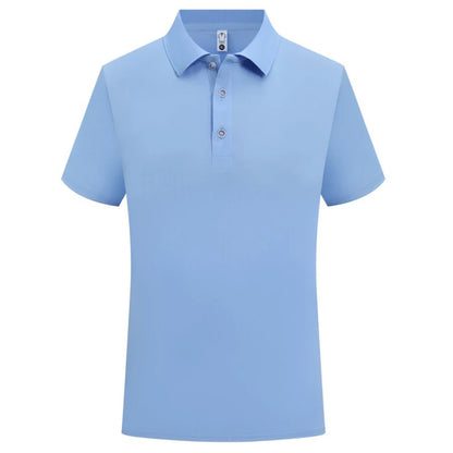 Sublimation Blank Polo Shirts Men Summer Short Sleeve Collar T Shirt Wholesale Casual Polo Tshirt For Men Camisas Para Hombres