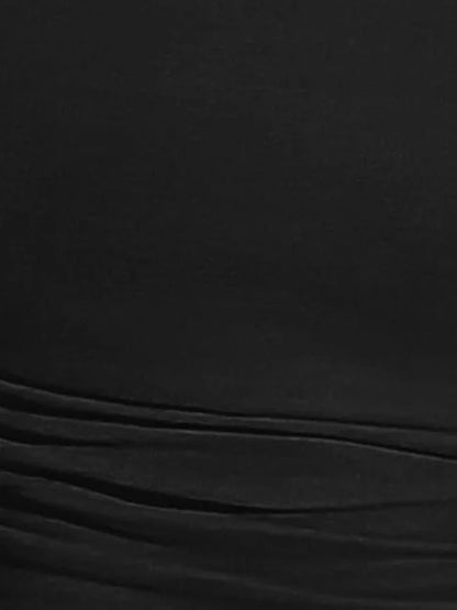 2025 Spring and Summer New Women's Sleeveless Vest Fashion Spice Girls Sexy Tops Y2K Style Slit Breasted T-Shirt