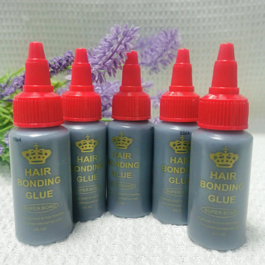 Black Hair Weaving Bond Waterproof Anti-fungus Hair Bonding Glue Super Bond For The Perfect Hold In Hair Bonding Lace Glue1 OZ