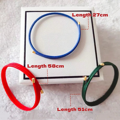 5pcs/Lot Multicolor Magnetic Rope 27cm 51cm 58cm Adjustable Magnet Milan Rope Bracelet  Necklace DIY Jewelry Making Accessories Badiee Stylez