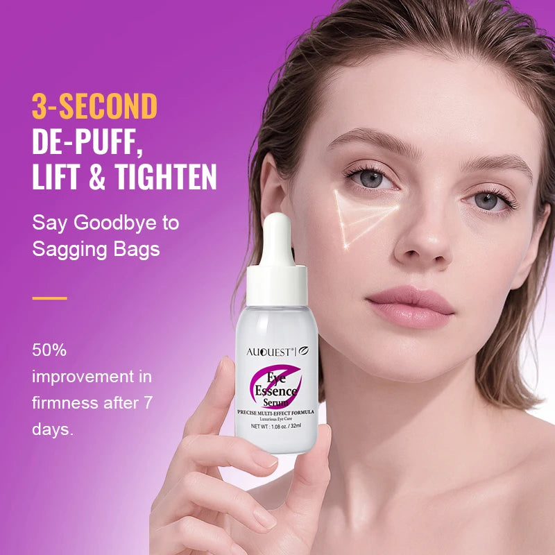 Eye Essence Serum Removal Dark Circles Eyebags Deep Hydration & Anti-Wrinkle Strengthens Contour Skin Barrier Care Eyes Serum