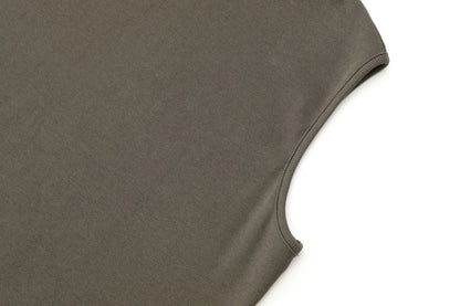 AS AW25 new design knitting cable cardigan + ribbing mockneck dress maxi length match for lady wear