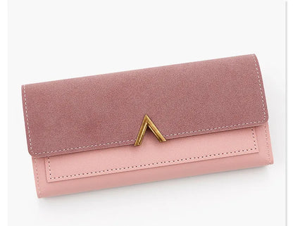 Long Purses For Women Wallet New Fashion Long Coin Purse Card Holder Small Ladies Wallet Female Hasp Mini Clutch billetera bolas