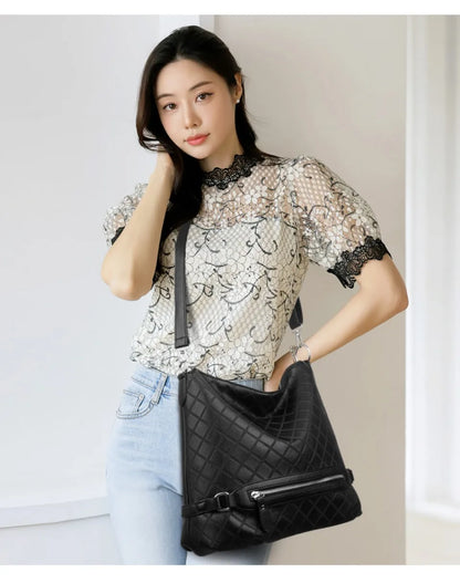 Genuine Brand High Quality Leather Casual Tote Luxury Handbags Women Bags Designer Shoulder Underarm Bags for Women Bucket Sac