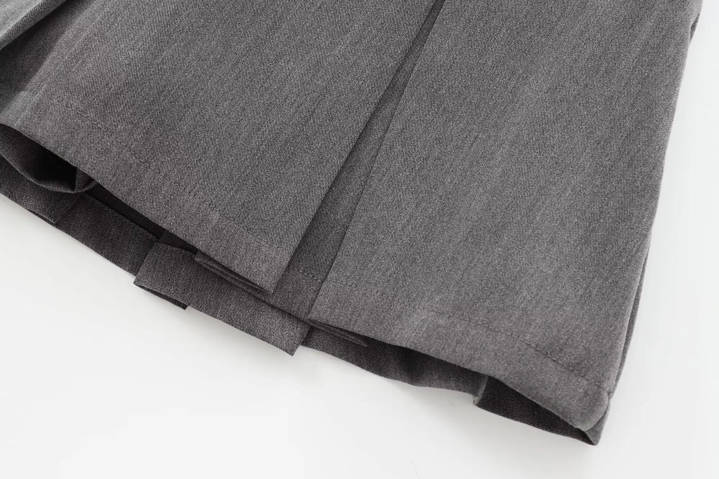 Women Pleats Short Skirts 2024 New Fashion Women Shorts Skirt Woman Mid-Waist Mini Skirts Casual Summer Skort