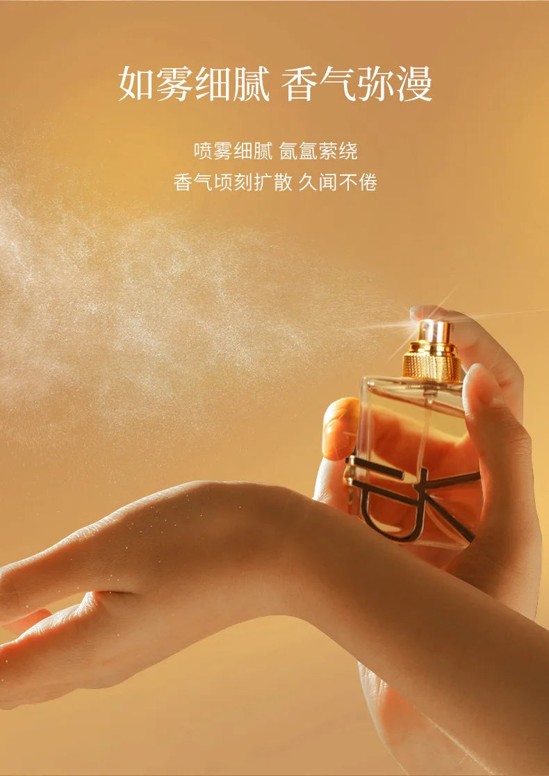 Luxury Brand Perfume Women 50ml Pheromone Ocean Scent Cologne Men Parfums Homme Lasting Floral Fragrant Spray Perfumes De Mujer - Badiee Stylez