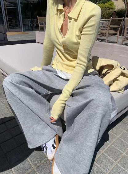 Tonngirls Korean Style Knit T Shirt Women Long Sleeve Skinny Streetwear Pullovers Fake Two Pieces Tops Fashion Autumn Winter Top