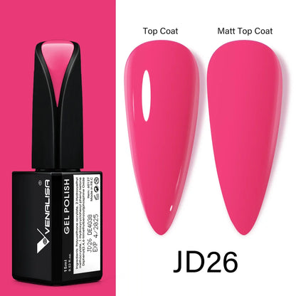 Venalisa 15ml Nail Prep Dehydrator Fast Dry Acid-Free Primer Bond Natural for Builder Jelly Gel Nail Gel Polish Color GelVarnish JD26