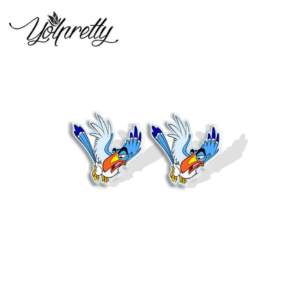 2024 New Lion King Little Lion Simba and Friends Epoxy Handcraft Acrylic Stud Earrings 5